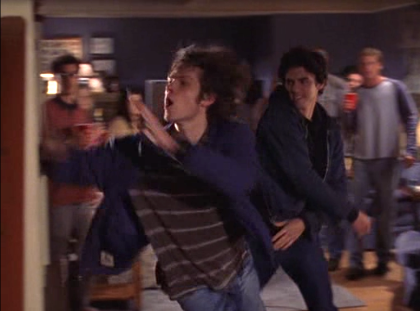 Jess swings at Jess during that house party