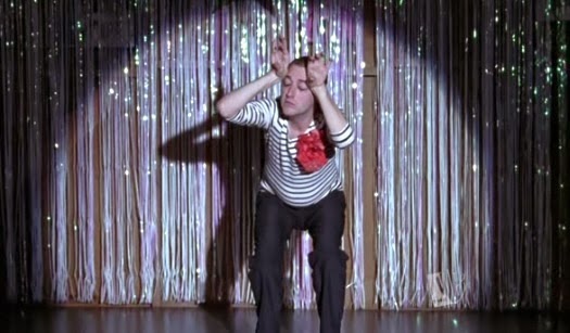 Kirk's memorable emergence from the womb