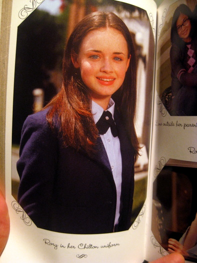 'Rory in her Chilton uniform'