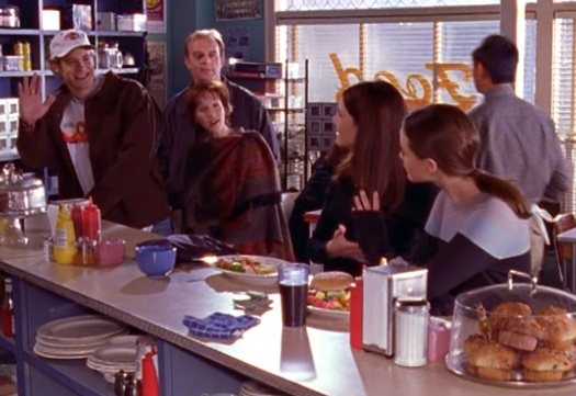 Rory jibes Lorelai "I've always wanted a little brother"
